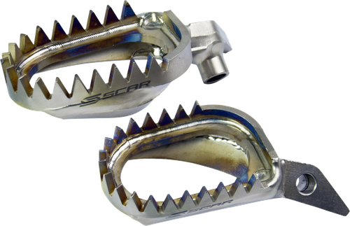 Anti-Mud Titanium Foot Pegs
