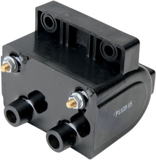 DRAG SPECIALTIES - 2102-0227 - Dual-Fire Ignition Coil - Black - Harley Davidson