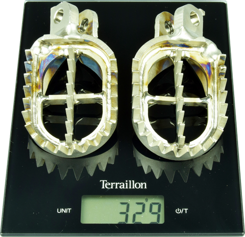 Gripper Titanium Foot Pegs