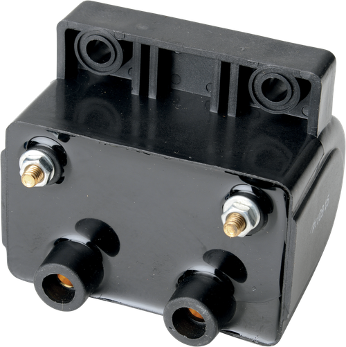 DRAG SPECIALTIES - 2102-0228 - Dual-Fire Ignition Coil - Black - Harley Davidson
