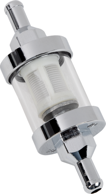 DRAG SPECIALTIES - DS-391673 - Fuel Filter - Clear - Mini - 1/4"