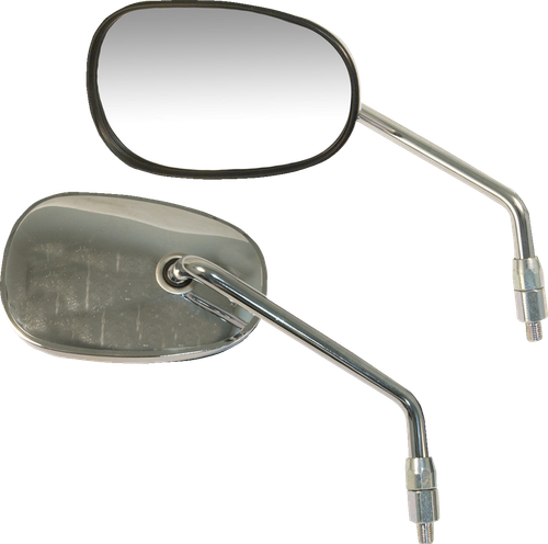 EMGO - 20-29702 - Mirror - OEM/Replacement - Rectangle - Chrome - Left - Each