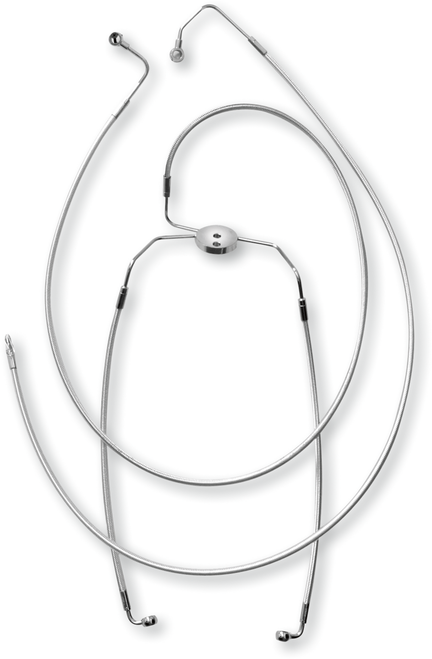 Designer Series Front Lower Brake Line Kit