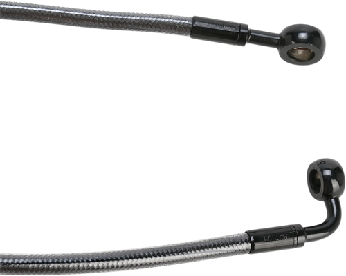 E-Z Align Braided Single Disc Front Brake Line
