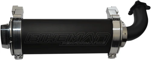 BIKEMAN PERFORMANCE - 17-318-SB - Big Mo Slip-On Muffler - Black - RZR XP Turbo
