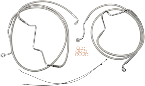 Designer Series Front Lower Brake Line Kit
