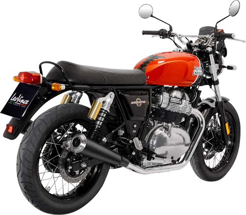 Classic Racer Slip-On Muffler - Black - GT 650/Interceptor 650