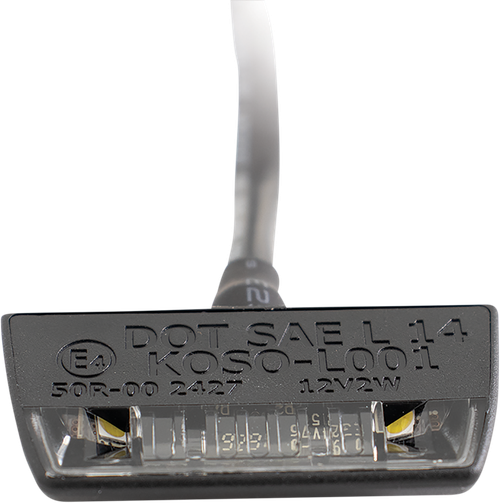 Blade LED License Plate Light