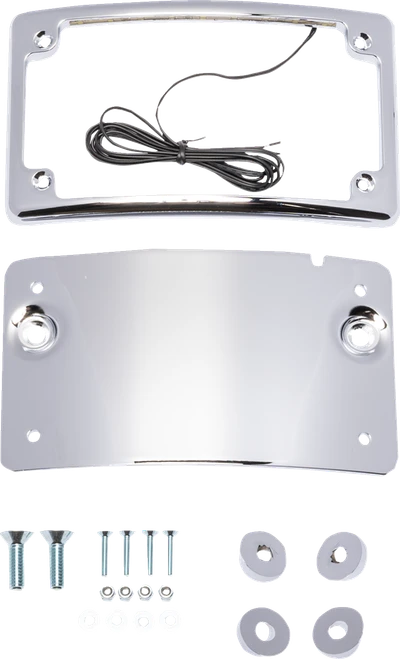 Curved License Plate Kit