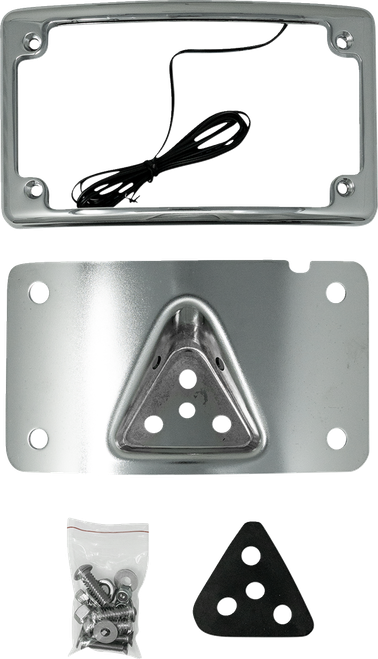 Curved Laydown License Plate Kit