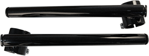 EMGO - 23-93144 - 1" Clip-On Handlebar - 41 mm - Dimpled - Black