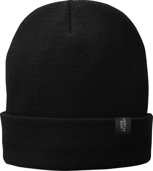 Mr Piston Flag Fleece-Lined Knit Beanie