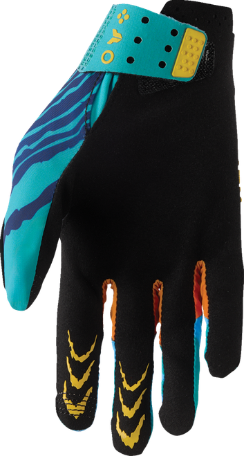 Sportmode Gloves - Green | Aqua | Black | Yellow