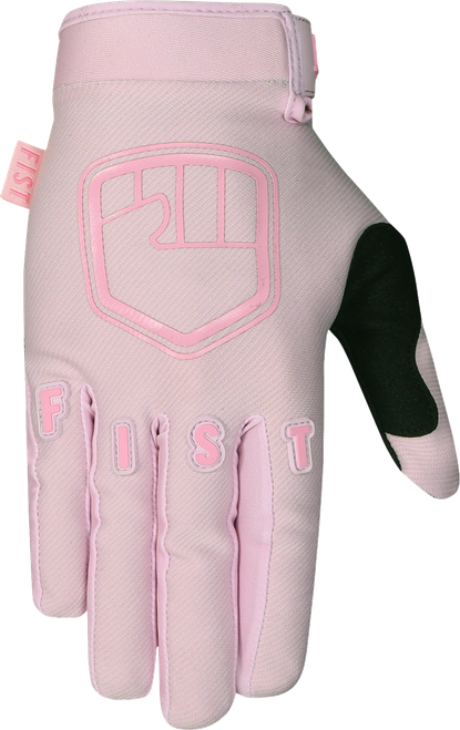 Strapped Gloves - Pink | Black