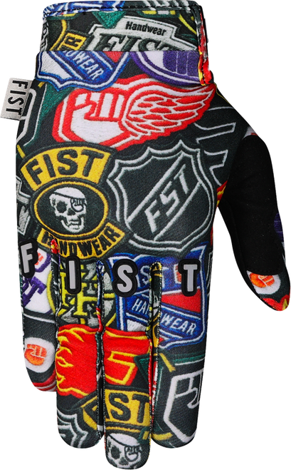 Youth Strapped Icey Gloves (Ages 8-14) - Black | Blue | Gray | Green | Purple | Red | White | Yellow
