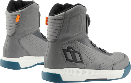 Overlord™ Vented Boots - Gray | Teal | White