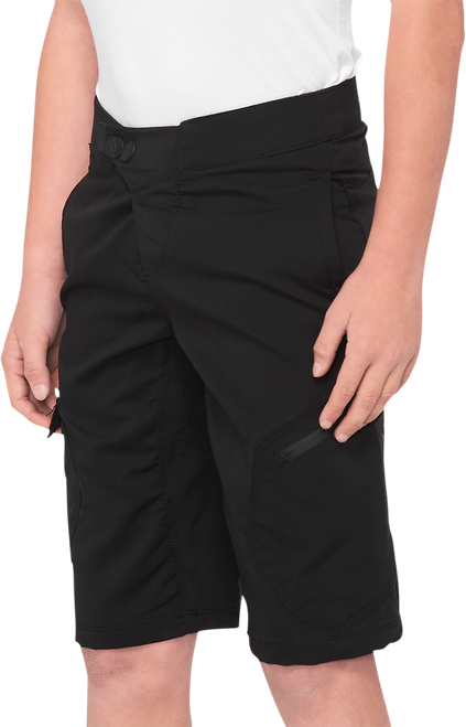 Youth Ridecamp Shorts - Black