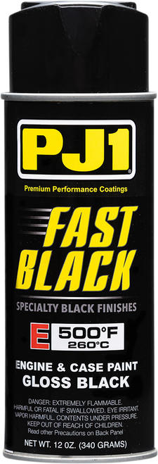 Fast Black Gloss Engine/Case Paint