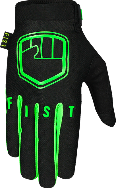 FIST HANDWEAR - Youth Strapped Stocker Gloves - Fluro Green