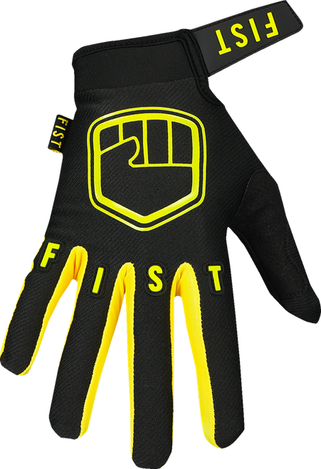 FIST HANDWEAR - Youth Strapped Stocker Gloves - Fluro Yellow