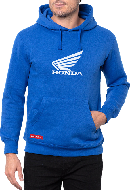 HONDA APPAREL - Honda Wing Hoodie - Blue/White