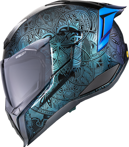 ICON - Ultraflite Helmet - Opal Mandala - MIPS - Blue