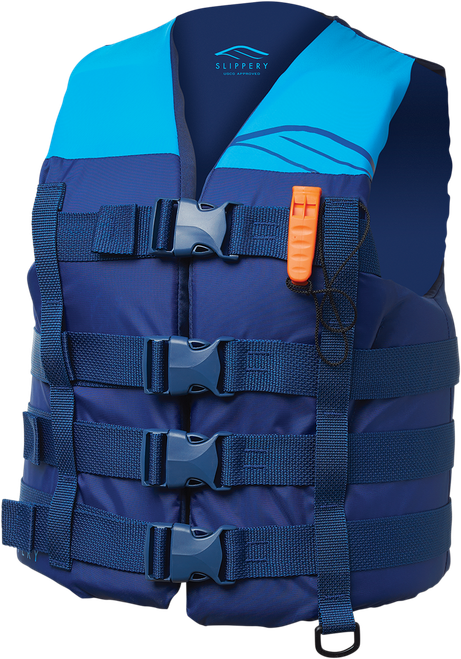 SLIPPERY - Hydro Nylon Vest - Navy/Blue