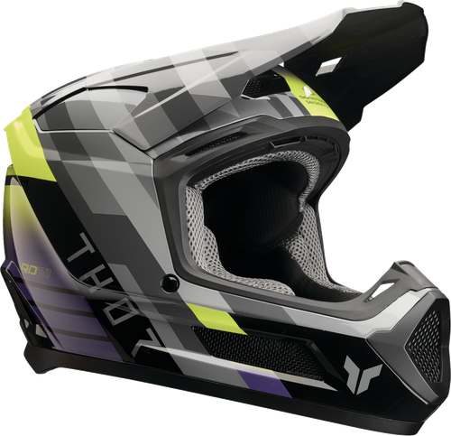 THOR - Youth Fleet Helmet - Camber - Black/Purple