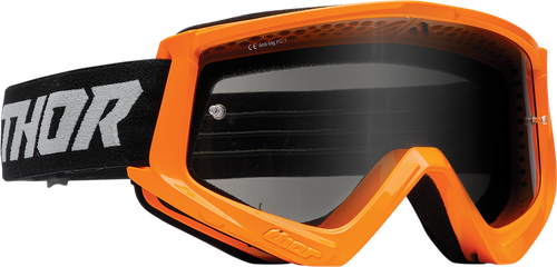 THOR - Combat Sand Goggle - Racer - Flo Orange/Gray