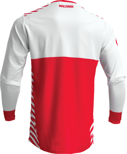 THOR - Differ Slice Jersey - White/Red