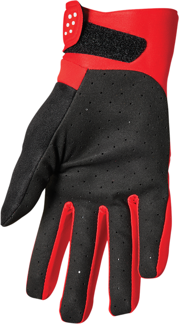 THOR - Spectrum Cold Weather Gloves - Red/White