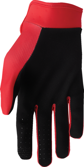 THOR - Youth Launchmode Split Gloves - Red