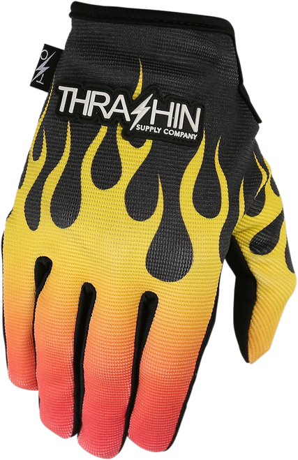 THRASHIN SUPPLY CO. - Stealth Gloves - Flame