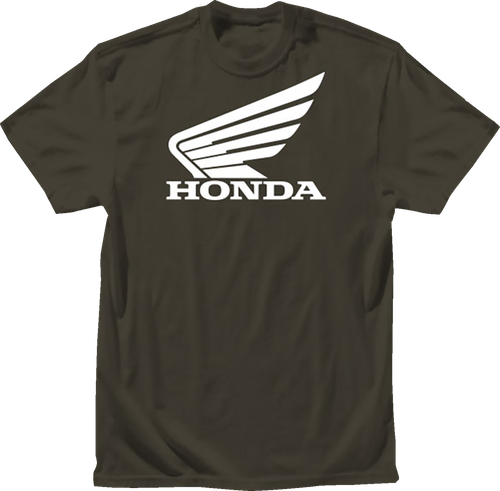 D'COR VISUALS - Honda Wing 2 T-Shirt - Black