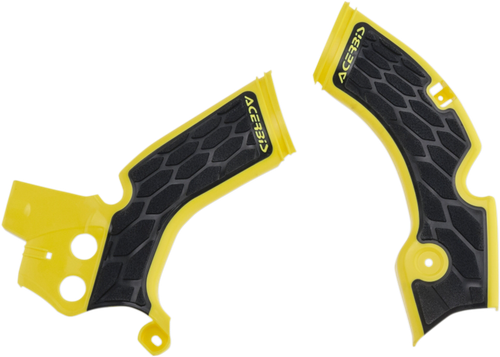 ACERBIS - 2688751017 - X-Grip Frame Guards - Yellow/Black - RM-Z 250