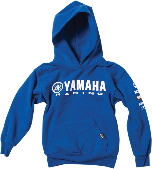 Factory Effex - 19-83232 - Youth Yamaha Racing Hoodie - Royal Blue - Medium