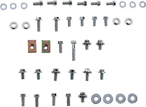 BOLT - YAM-9395103 - Body Work Fastener Kit - '93-'95 Yamaha YZ 125/250