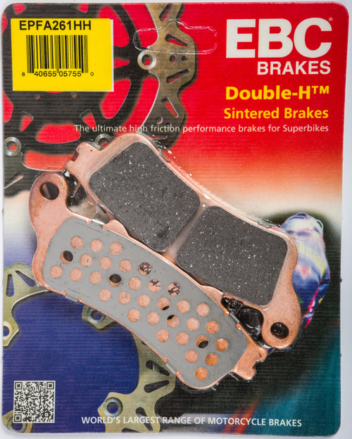 EBC - EPFA261HH - EXTREME PRO BRAKE PADS - '96-'17 Honda and Victory Gold Wing Audio/Comfort/Navi/XM/ABS, Gold Wing Audio/Comfort/Navi/ABS