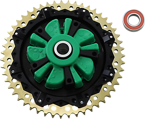 ALLOY ART - G2CC51-12 - Cush Drive Sprocket - Black - 51 Tooth