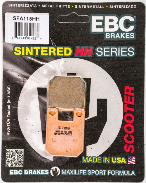 EBC - SFA115HH - BRAKE PADS SFA115HH DOUBLE-H SINTERED