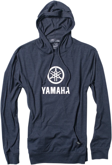 Factory Effex - 20-88216 - Yamaha Stacked Pullover Hoodie - Navy - XL