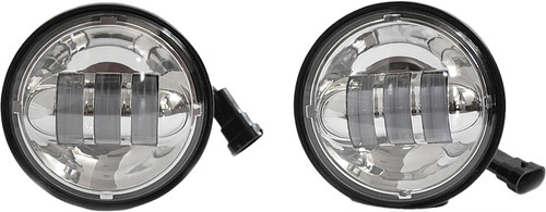 4.5" LED PASSING LAMPS CHROME HIGH DEFINITION