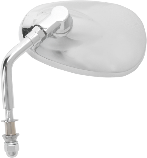EMGO - 20-86837 - Mirror - Side View - Lil' Cruiser/Oval - Standard Stem - Left/Right - Bolt-On - Each