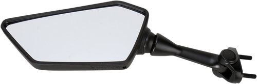 EMGO - 20-43092 - Mirror - Side View - Polygon - Black - Left