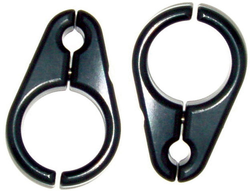 BRAKE LINE CLAMP 3/4"ARM X 5/1 6"LINE (BLACK)