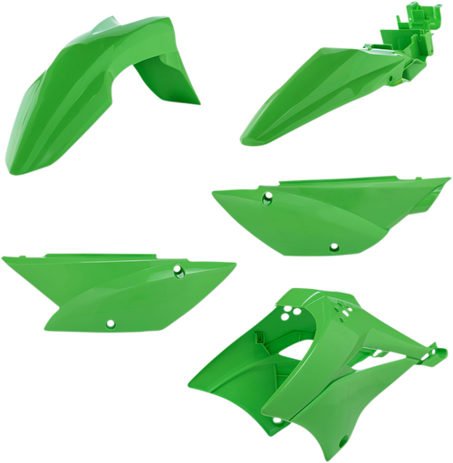 ACERBIS - 2780500006 - Standard Body Kit - '24-'25 OEM Green - Kawasaki - KLX '10-'20