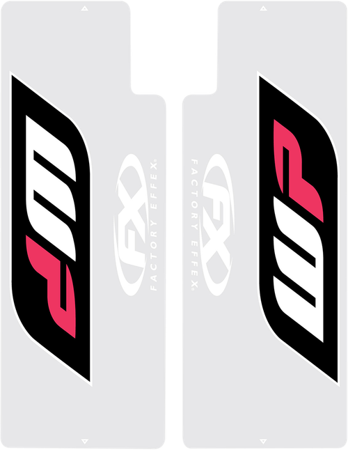 FACTORY EFFEX - 17-38080 - Fork Shield - FX Clear/WP Suspension
