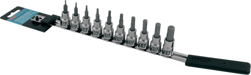 CRUZTOOLS - IN38HBS - Socket Bit Set - Hex - Inch