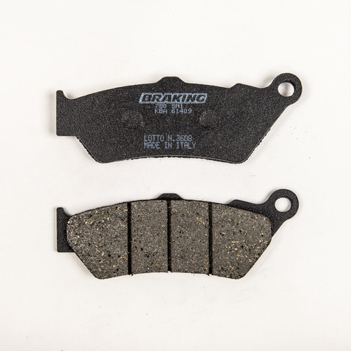 BRAKING - 780SM1 - BRAKE PAD SET SEMI-METALLIC - '97-'23 Triumph, BMW, Ducati, Victory, Aprilia, KTM, and Moto Guzzi Thunderbird Commander