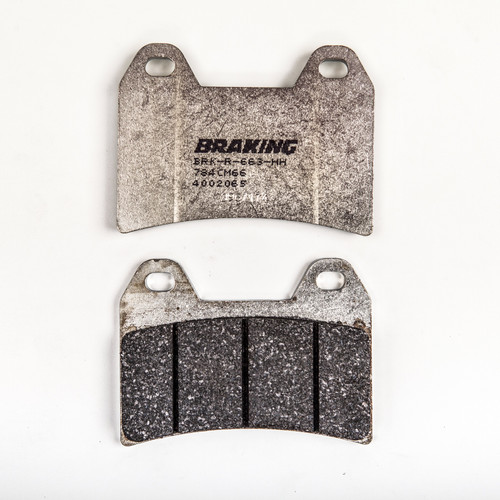 BRAKING - 784CM66 - BRAKE PAD SET SINTERED HIGH PERFORMANCE - '97-'21 BMW, Ducati, Aprilia, KTM, MV Agusta, Moto Guzzi, Benelli, Victory, Bimota, and Husqvarna